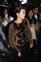 Celebrity Arrivals At Etro Fashion Show During The Milan Women's Fashion Week Spring/Summer 2025 In Milan