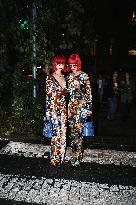 Celebrity Arrivals At Etro Fashion Show During The Milan Women's Fashion Week Spring/Summer 2025 In Milan