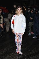 Celebrity Arrivals At Etro Fashion Show During The Milan Women's Fashion Week Spring/Summer 2025 In Milan