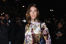 Celebrity Arrivals At Etro Fashion Show During The Milan Women's Fashion Week Spring/Summer 2025 In Milan