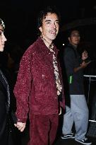 Celebrity Arrivals At Etro Fashion Show During The Milan Women's Fashion Week Spring/Summer 2025 In Milan