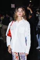 Celebrity Arrivals At Etro Fashion Show During The Milan Women's Fashion Week Spring/Summer 2025 In Milan