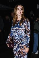 Celebrity Arrivals At Etro Fashion Show During The Milan Women's Fashion Week Spring/Summer 2025 In Milan