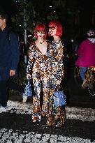 Celebrity Arrivals At Etro Fashion Show During The Milan Women's Fashion Week Spring/Summer 2025 In Milan