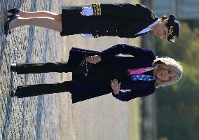 Belgium Royal Couple At Castle of Chantilly