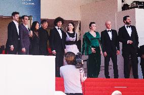 The Red Carpet For The Premiere Of Anora During The 77th Cannes Film Festival