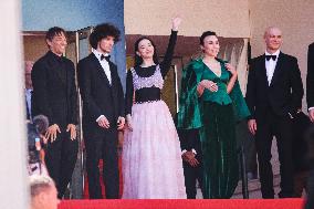 The Red Carpet For The Premiere Of Anora During The 77th Cannes Film Festival