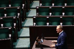 Polish President Speech In The Parliament