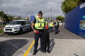 Presentation Of The ‘Stop Stick’ Device By Municipal Police - Nice