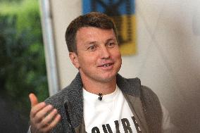 Interview of Ukrainian former professional footballer Ruslan Rotan in Dnipro