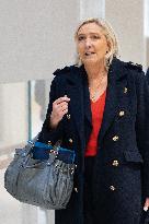 Marine Le Pen Trial on Suspicion of Embezzlement of European public Funds  - Paris