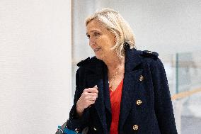 Marine Le Pen Trial on Suspicion of Embezzlement of European public Funds  - Paris