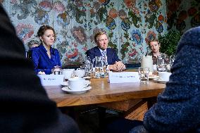 King Willem Alexandre in Leeuwarden - Netherlands