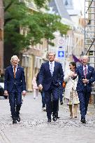 King Willem Alexandre in Leeuwarden - Netherlands