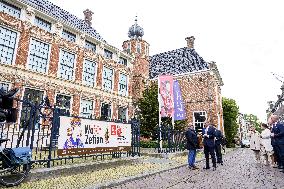 King Willem Alexandre in Leeuwarden - Netherlands