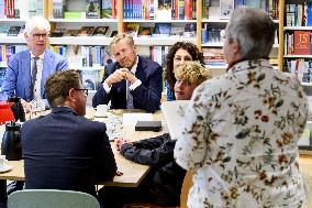 King Willem Alexandre in Leeuwarden - Netherlands