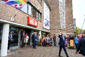 King Willem Alexandre in Leeuwarden - Netherlands