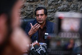 Sajad Lone Press Conference