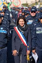 Celebrating 3 Years Of The Paris Municipal Police Force - Paris