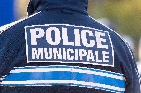 Celebrating 3 Years Of The Paris Municipal Police Force - Paris