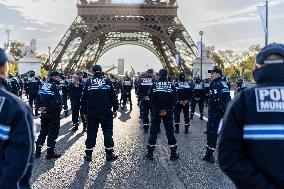 Celebrating 3 Years Of The Paris Municipal Police Force - Paris