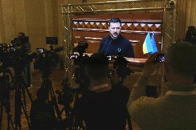 Ukrainian President presents Victory Plan at parliament