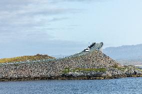 Atlantic Ocean Road In Norway