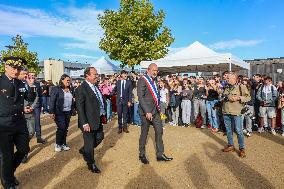 François Hollande Tribute to Samuel Paty at Amboise