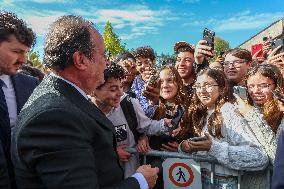 François Hollande Tribute to Samuel Paty at Amboise