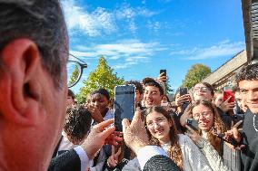 François Hollande Tribute to Samuel Paty at Amboise