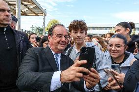 François Hollande Tribute to Samuel Paty at Amboise