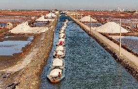 Salt Harvesting - China