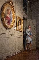 Belgium Royal Couple At Castle of Chantilly