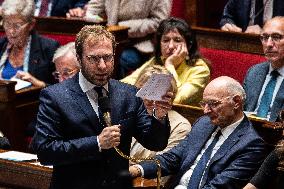 Question Time In The French Parliament