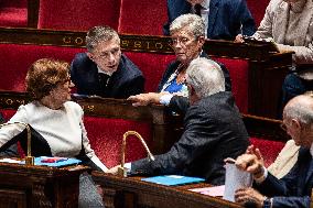 Question Time In The French Parliament