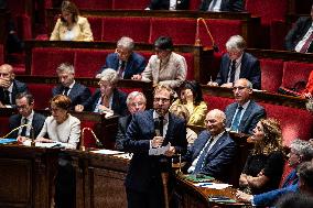 Question Time In The French Parliament