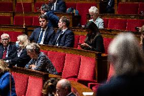 Question Time In The French Parliament