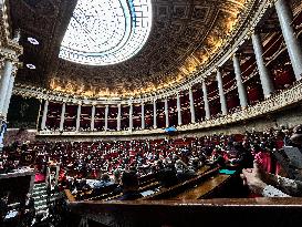 Question Time In The French Parliament