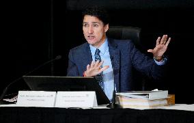 Canada’s PM Trudeau Testifies At Foreign Interference Inquiry - Ottawa