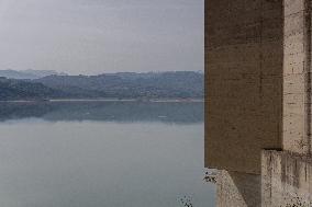 Drought In Mount Cotugno Lake