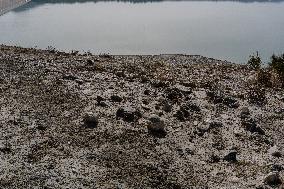 Drought In Mount Cotugno Lake