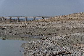 Drought In Mount Cotugno Lake