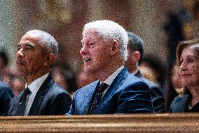 President Biden delivers eulogy for Ethel Kennedy in DC