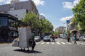 Toma De La Facultad De Psicologia UBA, Ciudad Autonoma De Buenos Aires, Argentina.