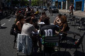 Toma De La Facultad De Psicologia UBA, Ciudad Autonoma De Buenos Aires, Argentina.