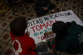 Toma De La Facultad De Psicologia UBA, Ciudad Autonoma De Buenos Aires, Argentina.