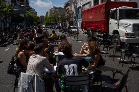 Toma De La Facultad De Psicologia UBA, Ciudad Autonoma De Buenos Aires, Argentina.