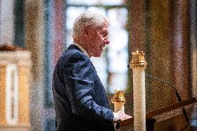 President Biden delivers eulogy for Ethel Kennedy in DC