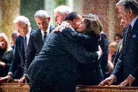 President Biden delivers eulogy for Ethel Kennedy in DC