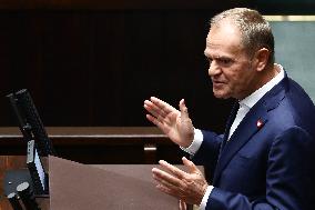 Polish President Speech In The Parliament